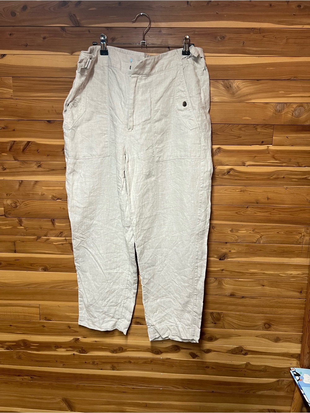Athleta Light Beige Half-Zip Jacket - Picture 4 of 4
